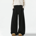 TAHIMIK Baggy Suit Pants For Men Wide Leg Pants Korean Style Trousers Mens Casual Pants Unisex